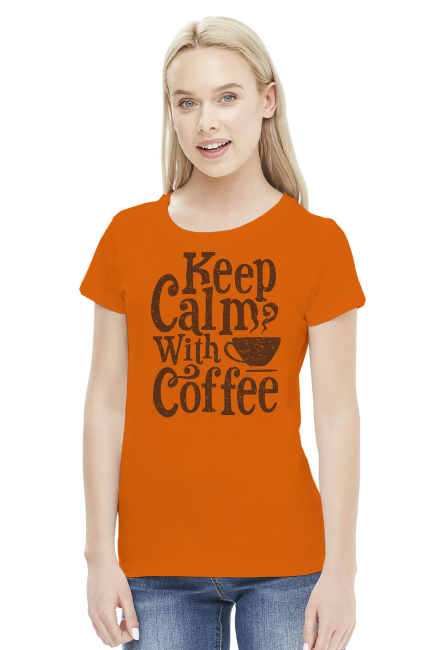 Koszulka Damska Coffe Calm
