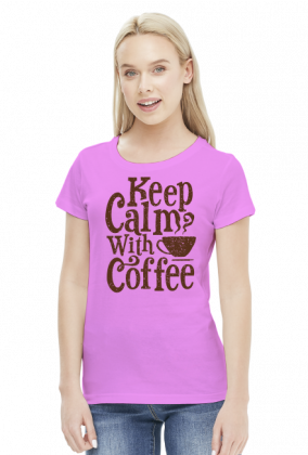 Koszulka Damska Coffe Calm