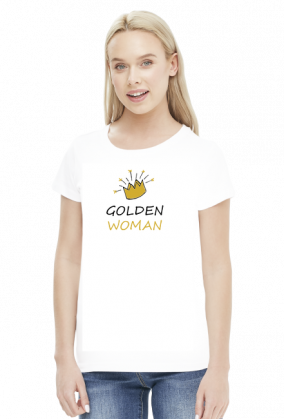 Koszulka "Golden Woman"