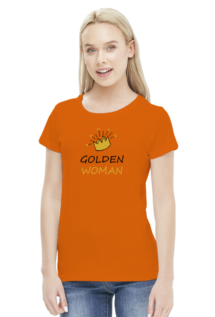 Koszulka "Golden Woman"