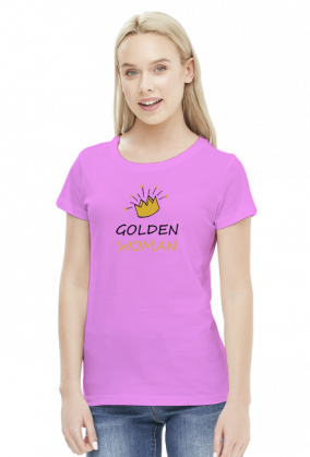 Koszulka "Golden Woman"
