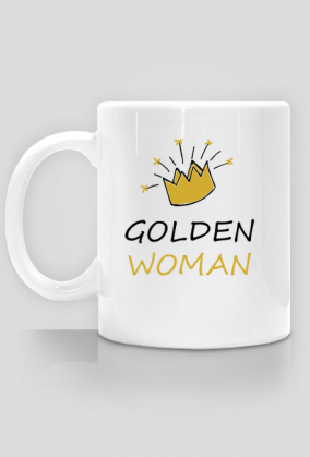 Kubek "Golden Woman"
