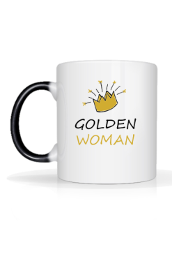 Kubek magiczny "Golden Woman"