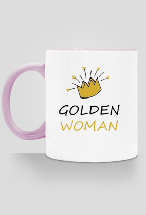 Kubek "Golden Woman"