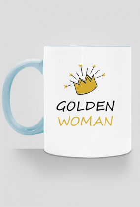 Kubek "Golden Woman"