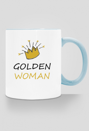 Kubek "Golden Woman"