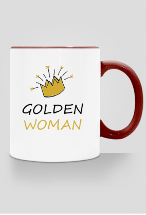 Kubek "Golden Woman"