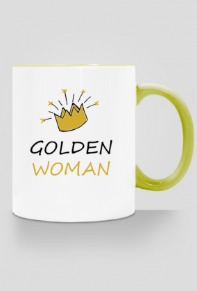 Kubek "Golden Woman"