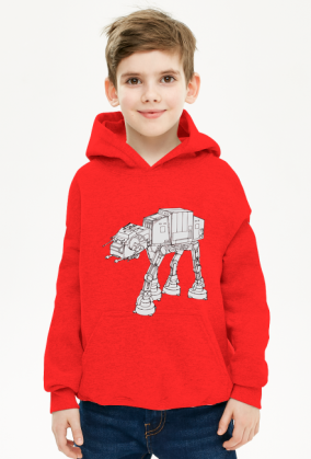 Star Wars Maszyna AT-AT koszulka męska dziecięca