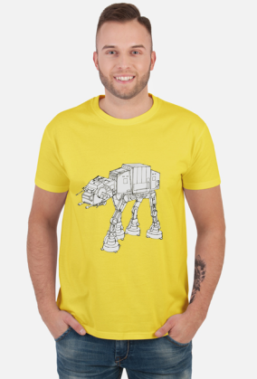 Star Wars Maszyna AT-AT koszulka meska