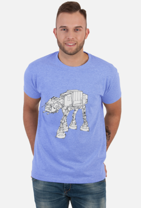 Star Wars Maszyna AT-AT koszulka meska