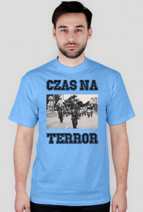 Czas na terror czarno-biała wersja