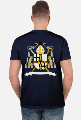 Koszulka męska "Deus Vult" krzyżacy