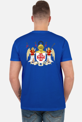 Koszulka męska "Deus Vult" Templariusz