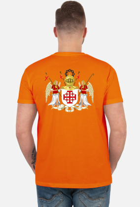 Koszulka męska "Deus Vult" Templariusz