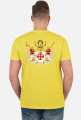 Koszulka męska "Deus Vult" Templariusz