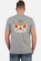 Koszulka męska "Deus Vult" Templariusz