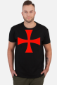 Koszulka męska "Deus Vult" Templariusz