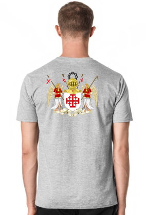 Koszulka męska "Deus Vult" Templariusz