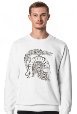 Bluza męska hełm greckiego hoplity