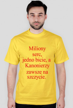 T-shirt fana Arsenalu