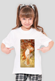 Alfons Mucha - "Wiosna" - dziecięca