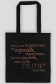 Torba z cytatem "Truth" Sherlock Holmes