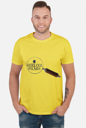 Koszulka męska "Lupa" Sherlock Holmes