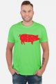 Koszulka Męska Red Pig