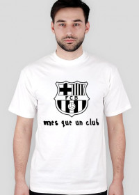 Koszulka "Barcelona - mes que un club"