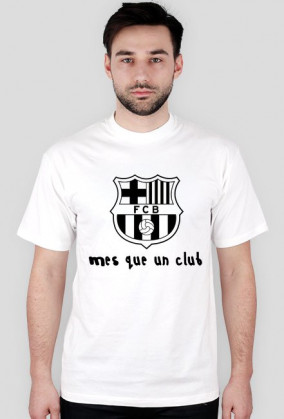 Koszulka "Barcelona - mes que un club"