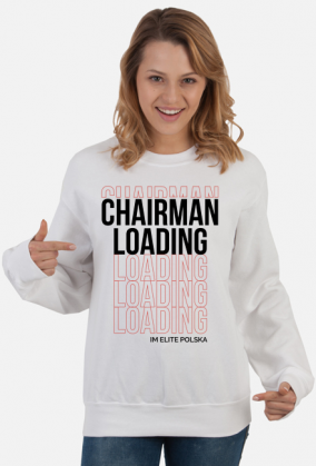 Bluza damska Chairman Loading biała