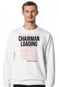 Bluza męska Chairman Loading biała