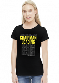Koszulka damska Chairman Loading czarna