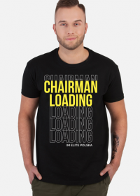 Koszulka męska Chairman Loading czarna