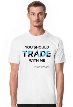 Koszulka męska Trade With Me biała