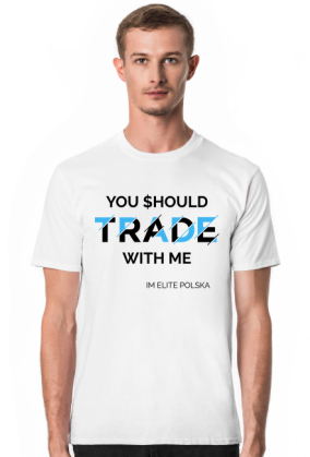Koszulka męska Trade With Me biała