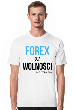 Koszulka męska WOLNOŚĆ biała