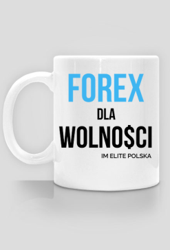 Kubek WOLNOŚĆ biały