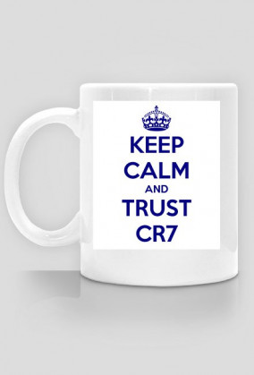 Kubek "Keep Calm and Trust CR7"