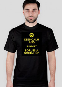 Koszulka "Keep Calm and Support Borussia Dortmund"