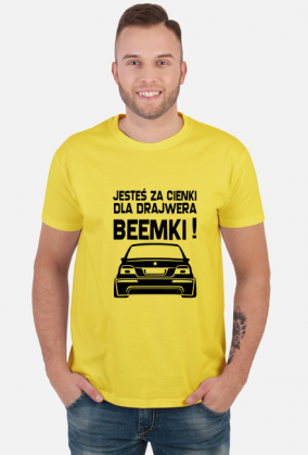 E39 - Dla beemki za cienki (koszulka męska) cg