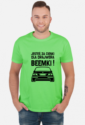 E39 - Dla beemki za cienki (koszulka męska) cg