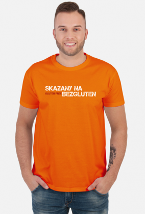 Koszulka Skazany na Bezgluten Gluten Free - styl Prison Break