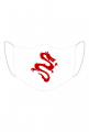 Maseczka ochronna z nadrukiem. Nadruk, grafika: „Chiński smok, dragon”.