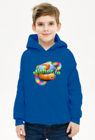 Bluza z kapturem SLITHER.IO