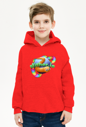 Bluza z kapturem SLITHER.IO