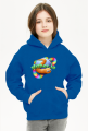 Bluza dziewczęca z kapturem SLITHER.IO