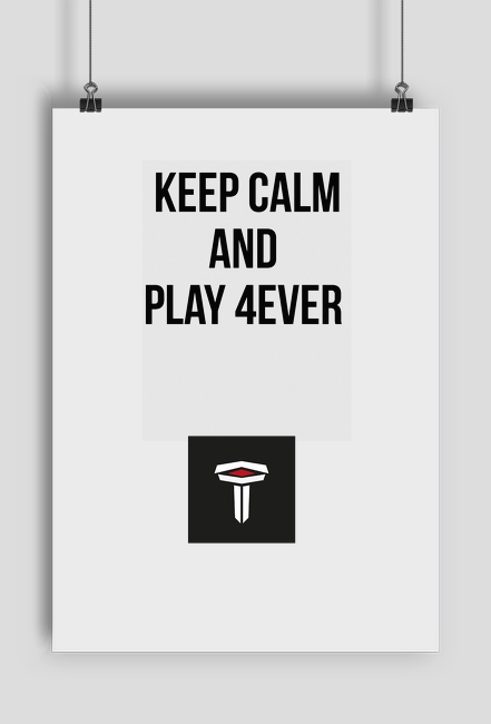Keep calm plakat