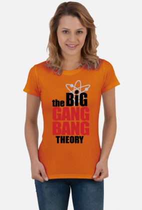 Koszulka The Big Gang Bang Theory - styl Teoria Wielkiego Podrywu